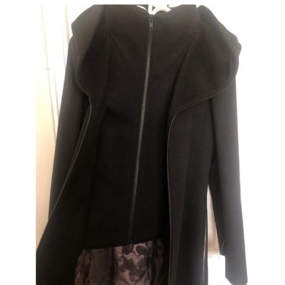 Soia & Kyo Black Wool Coat SOLD - Picture 5 of 7